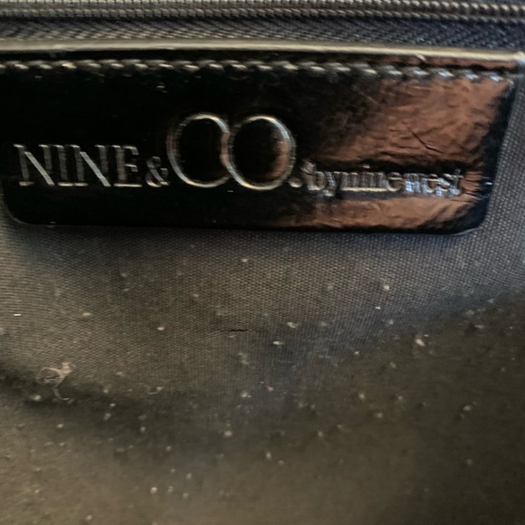 Nine and Company by Nine West Purple and Black Shoulder Purse - Picture 8 of 10
